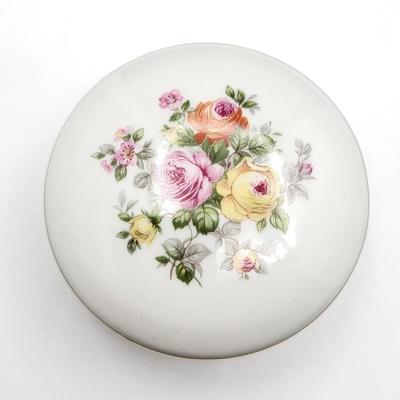 Vintage Pins & Porcelain Trinket Dish