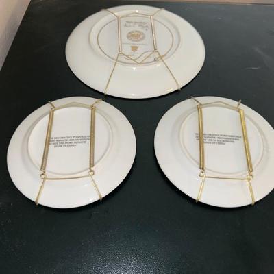 3 WESTERN THEMED COLLECTORS PLATES