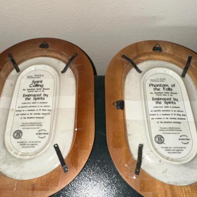 "EMBRACED BY THE SPIRITS" FRAMED COLLECTOR'S PLATES