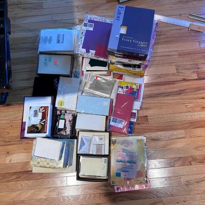Large Selection of Greeting Card Making Supplies (2R-BB)
