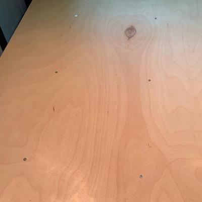 Wood Cabinet with Added Wood Top (2R-BB)