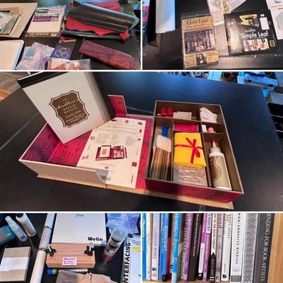 Book Making Supplies and How To Books, incl. 'The Booklover's Repair Kit' (2R-BB)