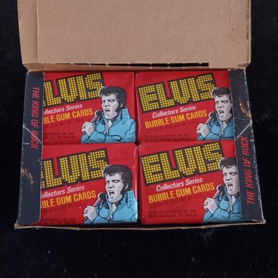 ELVIS SEALED COLLECTOR'S SERIES BUBBLE GUM CARDS