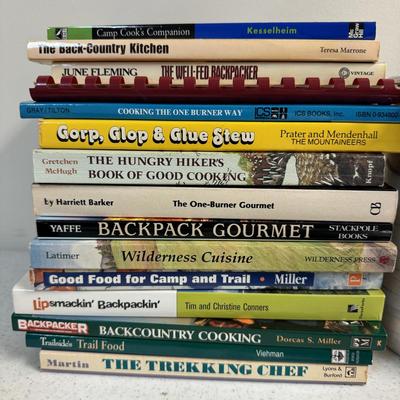 Backcountry Cookbooks, Camping Pots, & Outback Oven (C-TF)