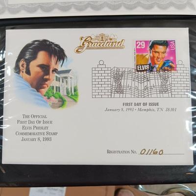 MANY ELVIS PRESLEY FIRST DAY OF ISSUE