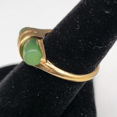 Jade, Tigers Eye Vintage Rings