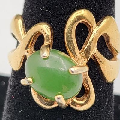 Jade, Tigers Eye Vintage Rings