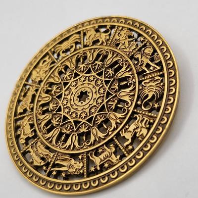Vintage Zodiak Brooch/Pendant CGA