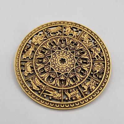 Vintage Zodiak Brooch/Pendant CGA