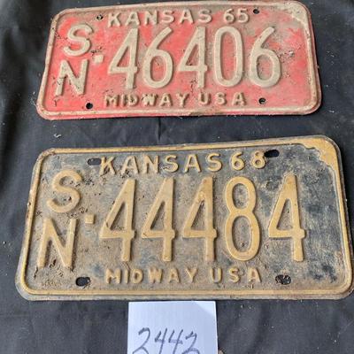 Vintage Kansas Tags