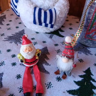 PARTYLITE CANDLE HOLDERS, DECORATED GLASS MILK BOTTLES AND MORE