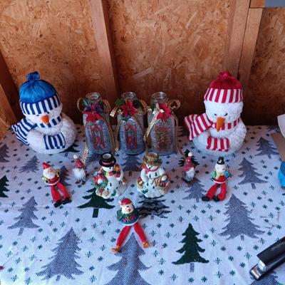PARTYLITE CANDLE HOLDERS, DECORATED GLASS MILK BOTTLES AND MORE