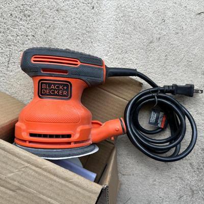 GRACO PRO SHOT PAINT SPRAY GUN, AIR HOSES, PALM SANDER AND MORE