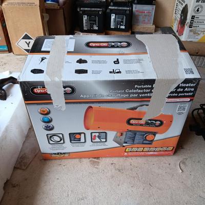 DYNA-GLO PORTABLE FORCED AIR HEATER
