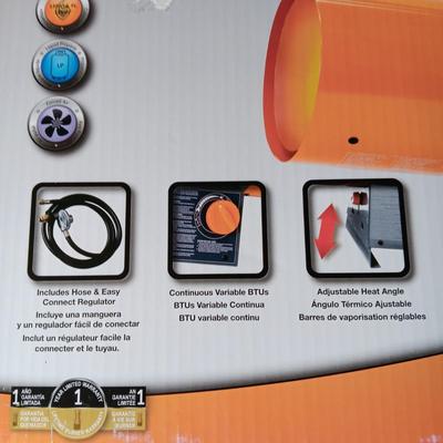 DYNA-GLO PORTABLE FORCED AIR HEATER