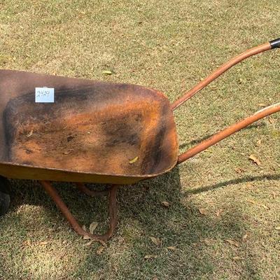 Decor Wheel Barrow