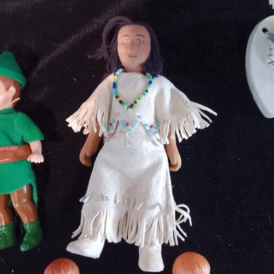 VINTAGE DOLLS AND A PLUSH BEAR
