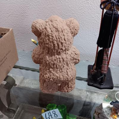 OWL & BEAR STATUE, EAGLE SNOWGLOBE & MORE
