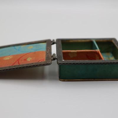 Kelvin Chen Hand Painted Van Gogh's Sunflowers Jewelry/Trinket Box