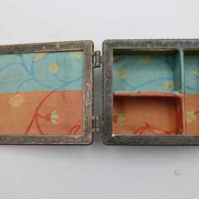 Kelvin Chen Hand Painted Van Gogh's Sunflowers Jewelry/Trinket Box