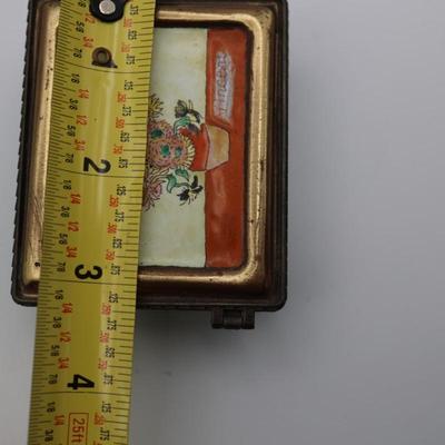 Kelvin Chen Hand Painted Van Gogh's Sunflowers Jewelry/Trinket Box
