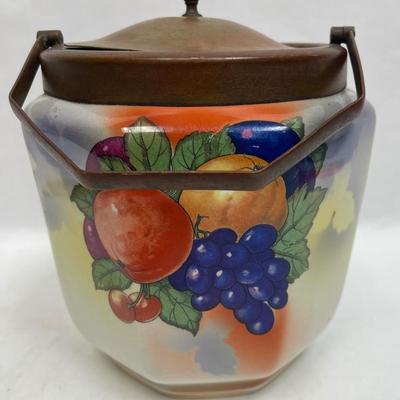 Vintage Ceramic Biscuit Jar