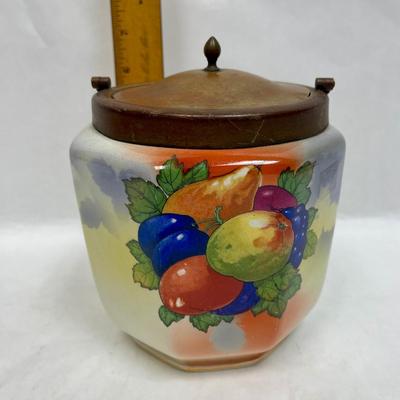 Vintage Ceramic Biscuit Jar