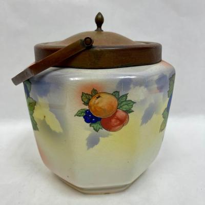 Vintage Ceramic Biscuit Jar