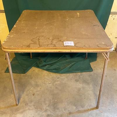 Card Table