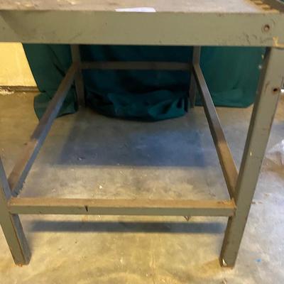 Metal Shop Table