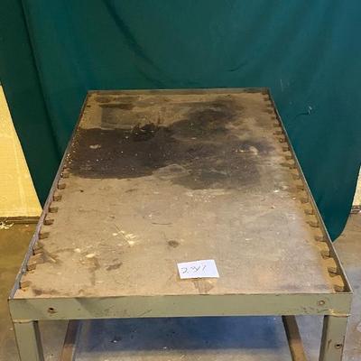 Metal Shop Table