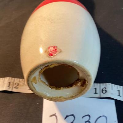 Vintage Lefton Bowling Pin Money Bank