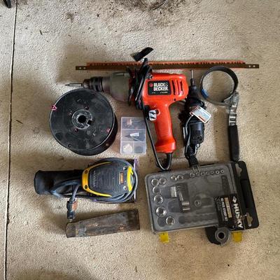 DRILL, DREMEL, DEWALT SANDER AND MORE