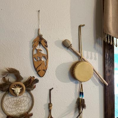 DREAM CATCHERS AND OTHER NATIVE AMERICAN INSPIRED PIECES