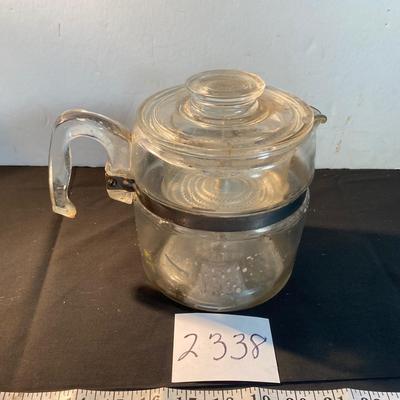 Vintage Pyrex Glass Percolator