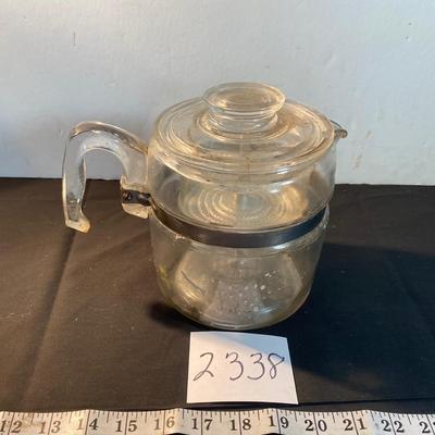 Vintage Pyrex Glass Percolator
