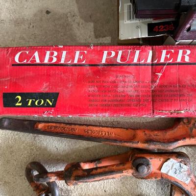 JIGSAW AND CABLE PULLERS