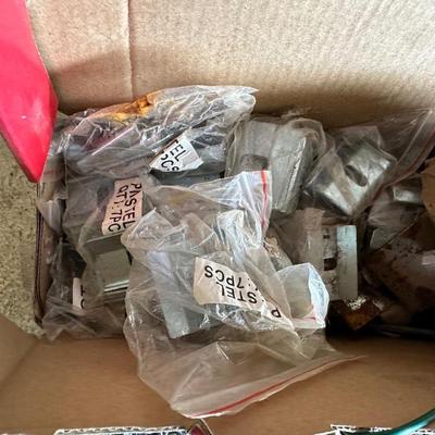 TOOL BOX, MINI CABLE WINCH PULLER, RATCHET STRAPS AND MORE