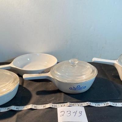Cornflower Corning Ware