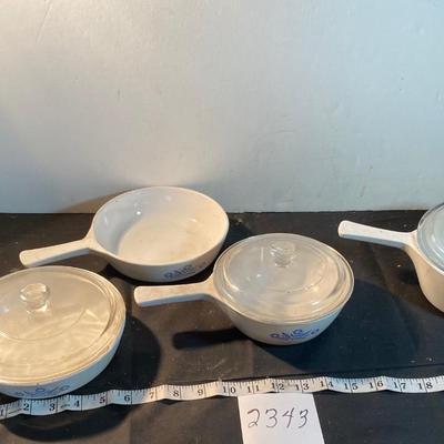 Cornflower Corning Ware