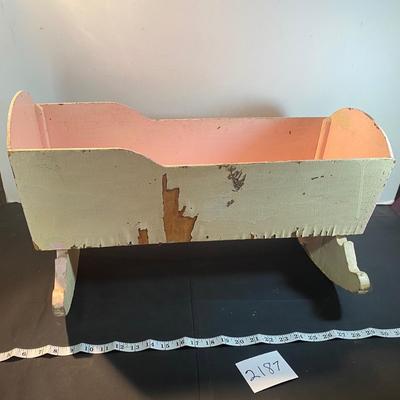 Vintage Baby Doll Craddle