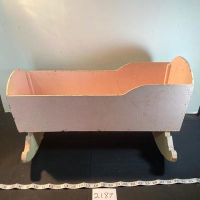 Vintage Baby Doll Craddle