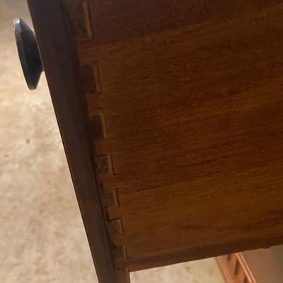 Vintage Walnut Vanity