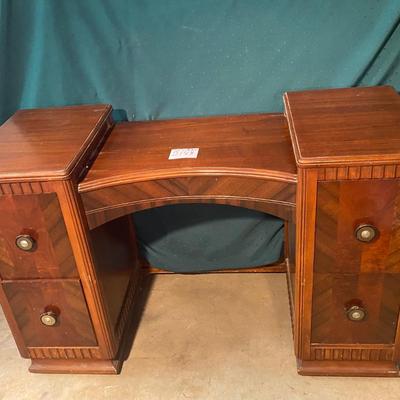 Vintage Walnut Vanity