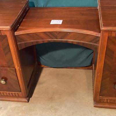 Vintage Walnut Vanity