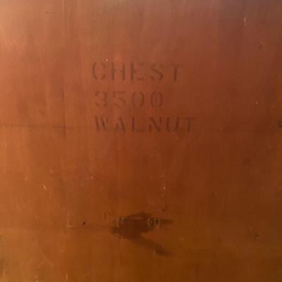 Vintage Walnut Chest of Drawers