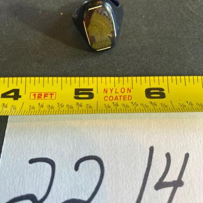 Celluloid Chief Indian Ring