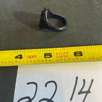Celluloid Chief Indian Ring