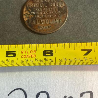 Vintage Palmolive Token