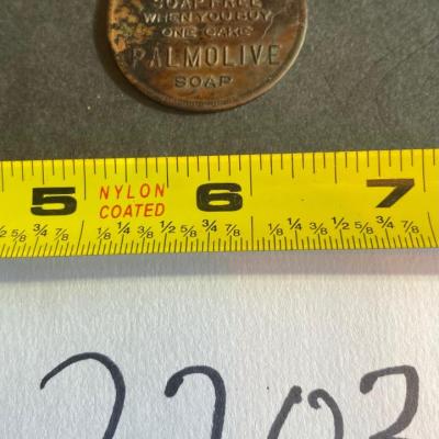 Vintage Palmolive Token
